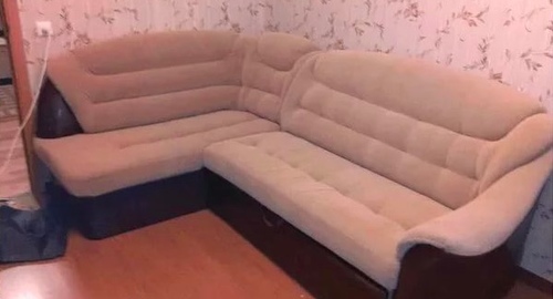 Перетяжка углового дивана. Ульяновск